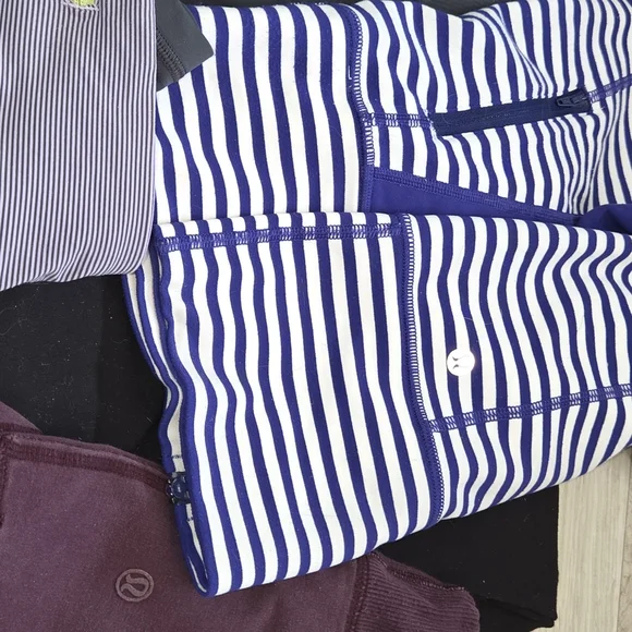 lululemon athletica Women's Capris in Black and Gray - Picture 9 of 16